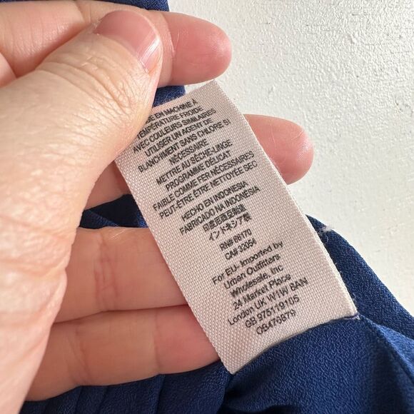 Free People Women’s Extra Small Royal Blue Tank Top Blouse - Picture 4 of 7